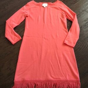 Sail to Sable coral sweater dress size small